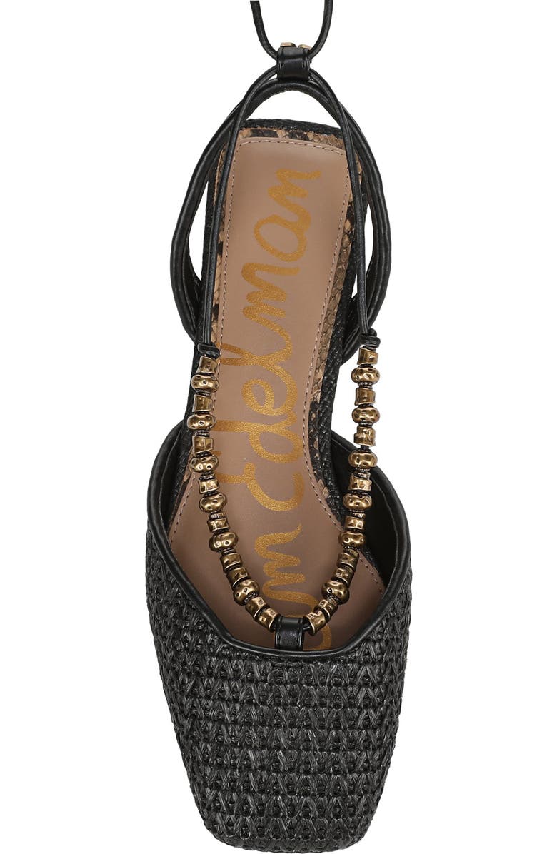 Sam Edelman Lily Ankle Wrap Flat, Alternate, color,