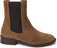 Menina Step Balmoral Leather Chelsea Boot