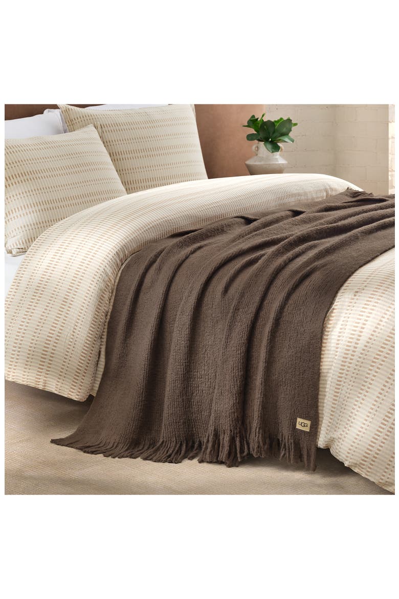 Margot Throw Blanket, Alternate, color, BURNT CEDAR