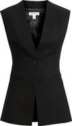 Nordstrom Textured One-Button Vest