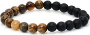STEELTIME Tiger's Eye Stretch Bracelet