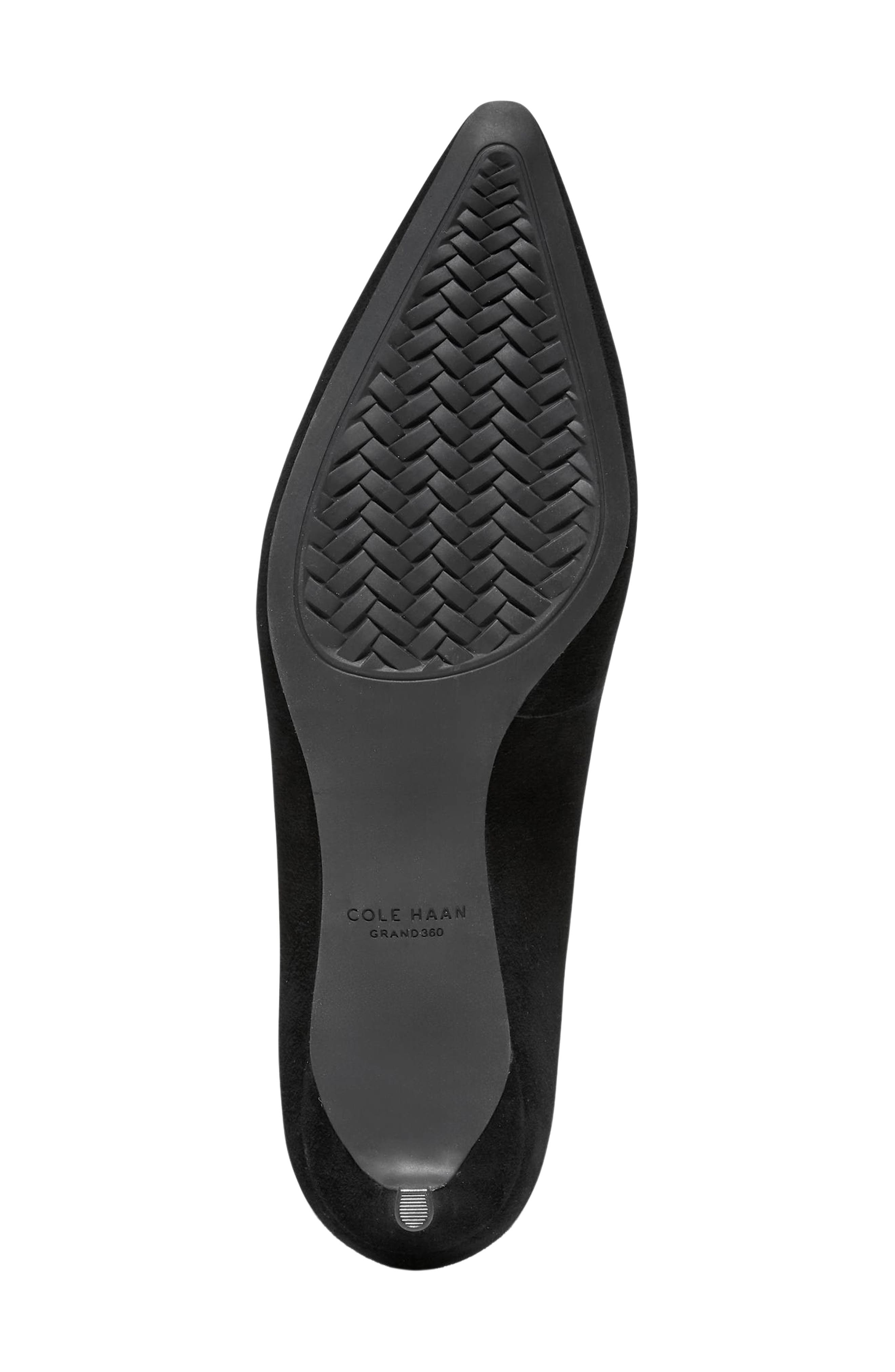 The Go-To Jocelyn Pointed Toe Pump, Alternate, color, BLACK SUEDE