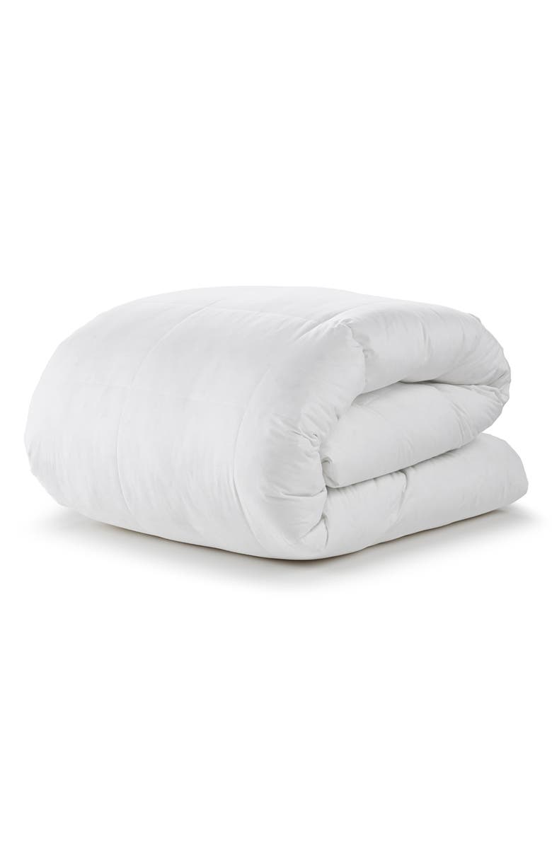 ELLA JAYNE HOME Utility 550 Fill Power Down Comforter & Feather Bed Set, Alternate, color, White