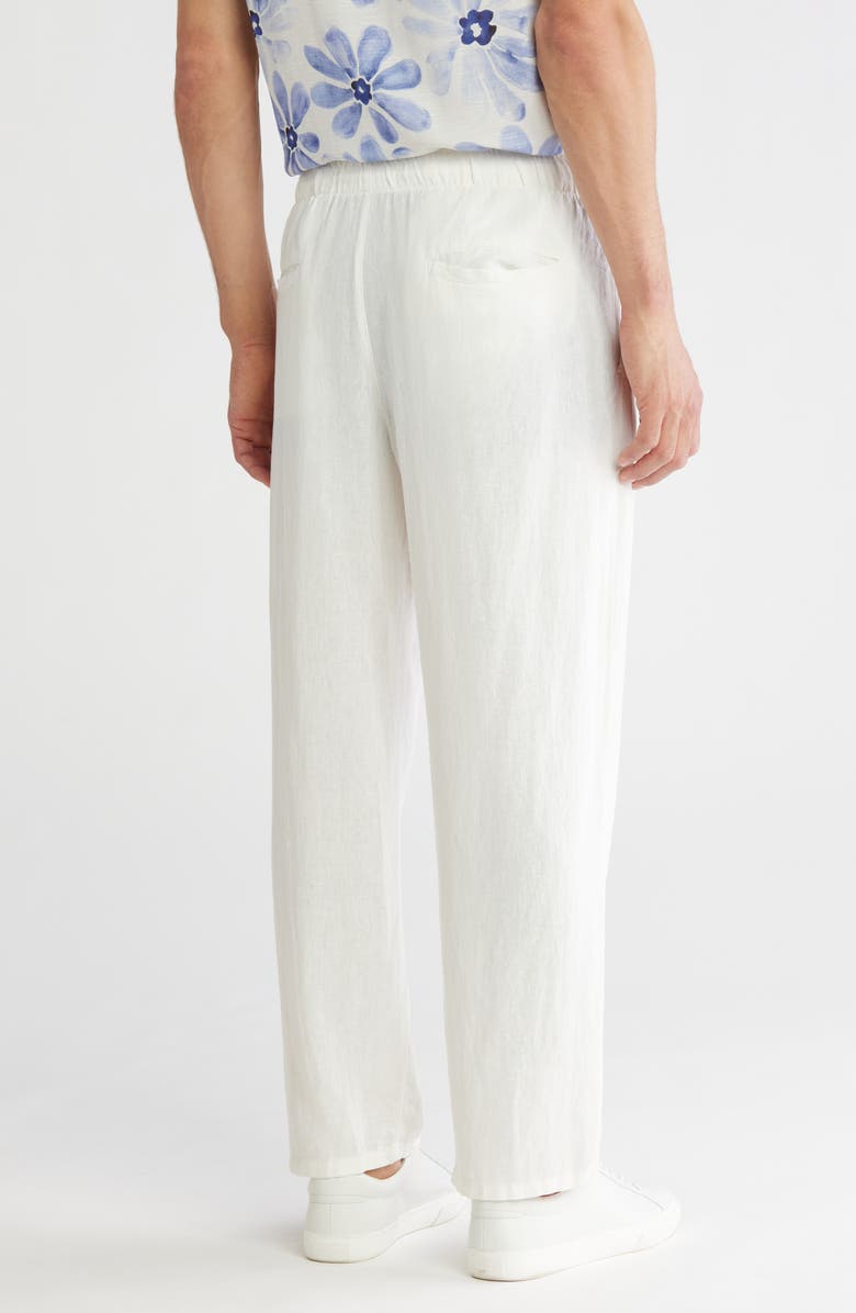 DENIM AND FLOWER Linen Blend Drawstring Pants, Alternate, color,