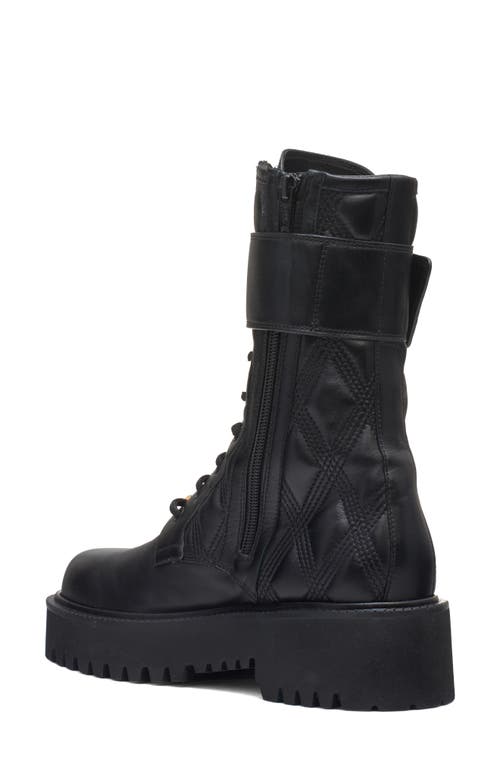 Valentino Garavani Quiltie 67 Combat Boot