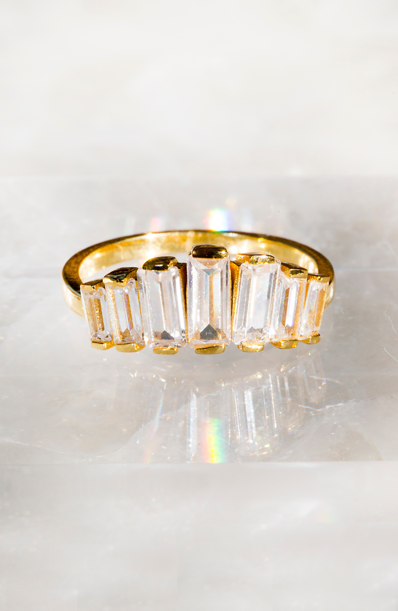 NATIVE GEM Alix Ring, Alternate, color, Gold