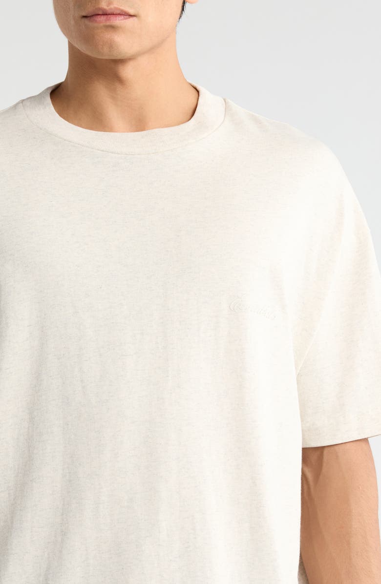 Fear of God Essentials Classic Fit Short Sleeve T-Shirt, Alternate, color, Oatmeal Heather