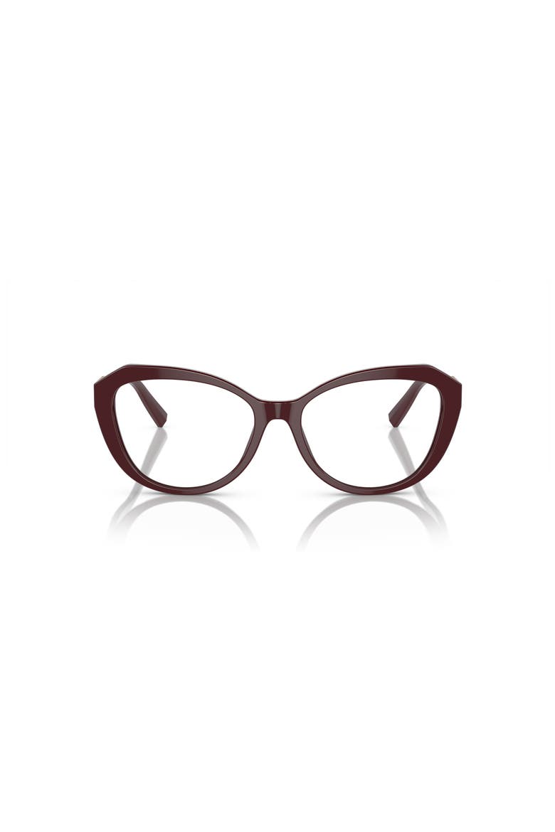 54mm Cat Eye optical glasses, Alternate, color, Red