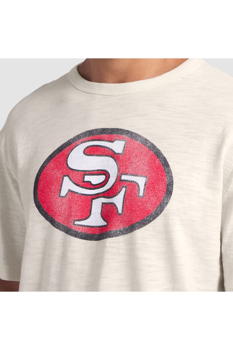 Men's Fanatics  Cream San Francisco 49ers Slub T-Shirt, Alternate, color, Cream