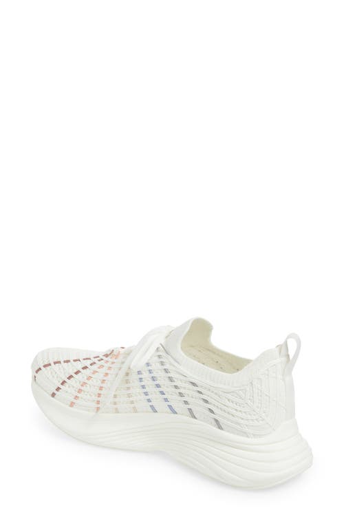 Apl Athletic Propulsion Labs Zipline Sneakers In Ivory/pastel Multi