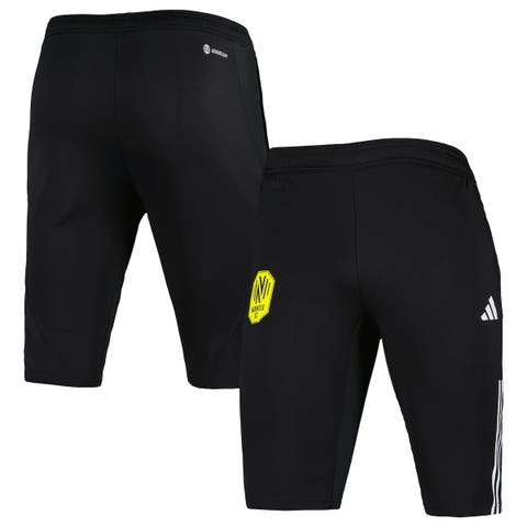 Men's adidas Black Nashville SC 2023 On-Field Training AEROREADY Half Pants