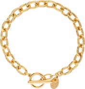 RIVKA FRIEDMAN Toggle Chain Bracelet