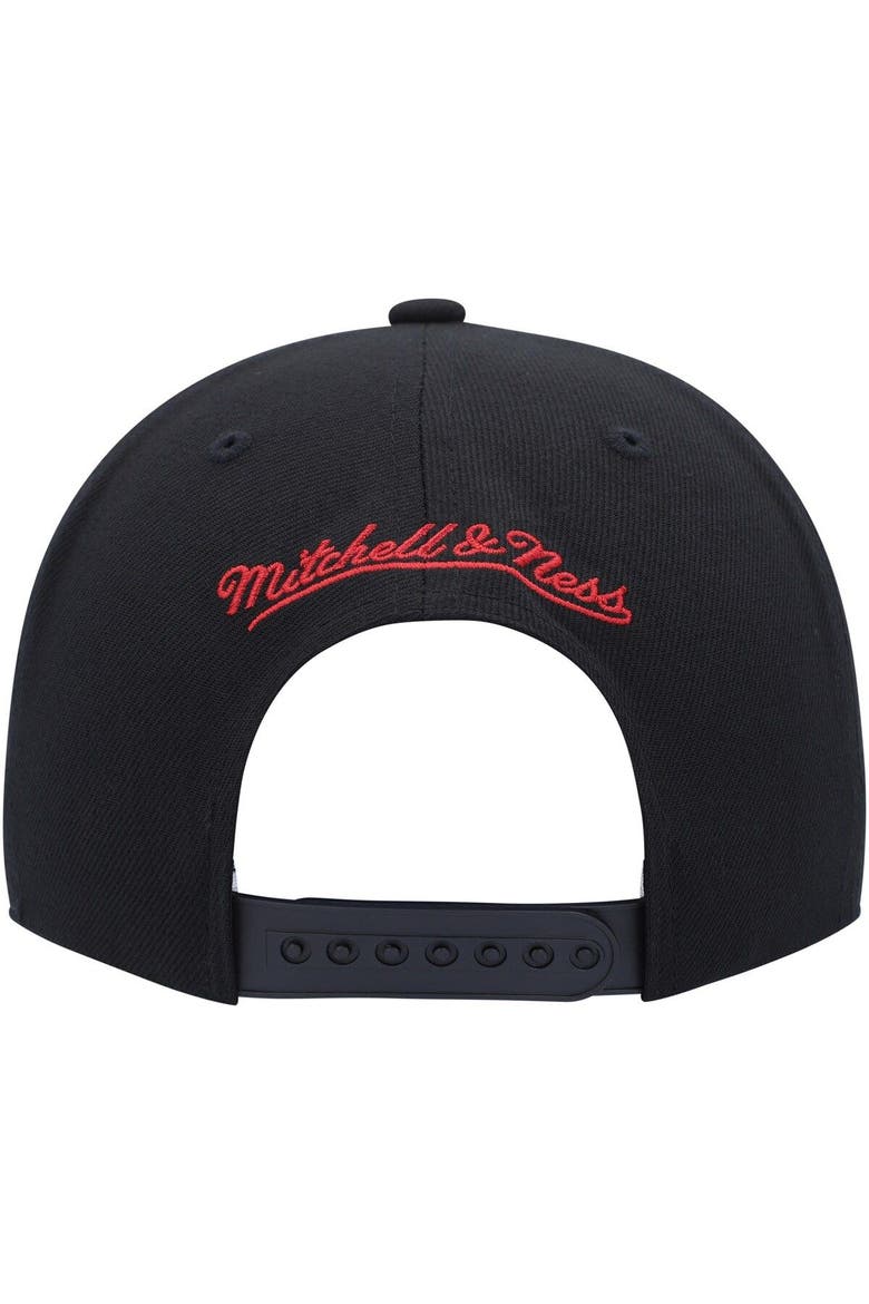 Men's Mitchell & Ness  Black Chicago Bulls Hardwood Classics SOUL Champions Era Diamond Snapback Hat, Alternate, color, Black