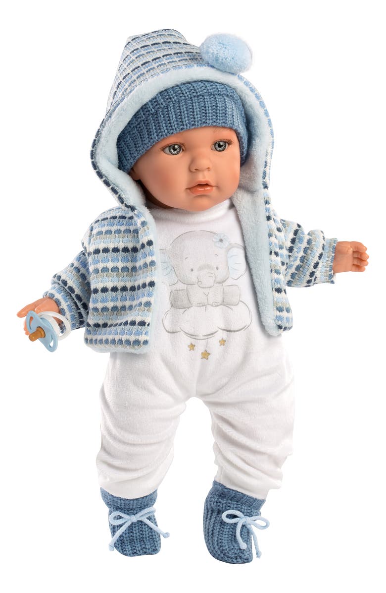 Llorens Enzo 16.5-Inch Soft Body Baby Doll, Main, color, 