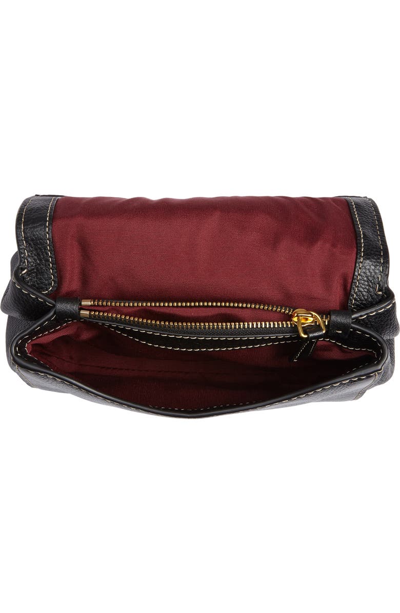 Marc Jacobs Mini The Boho Grind Leather Shoulder Bag, Alternate, color,