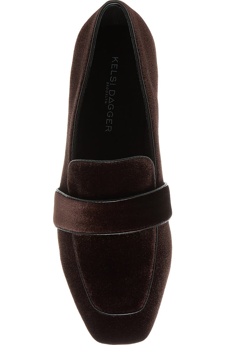 Kelsi Dagger Brooklyn Finch Loafer Flat, Alternate, color, Mahogany