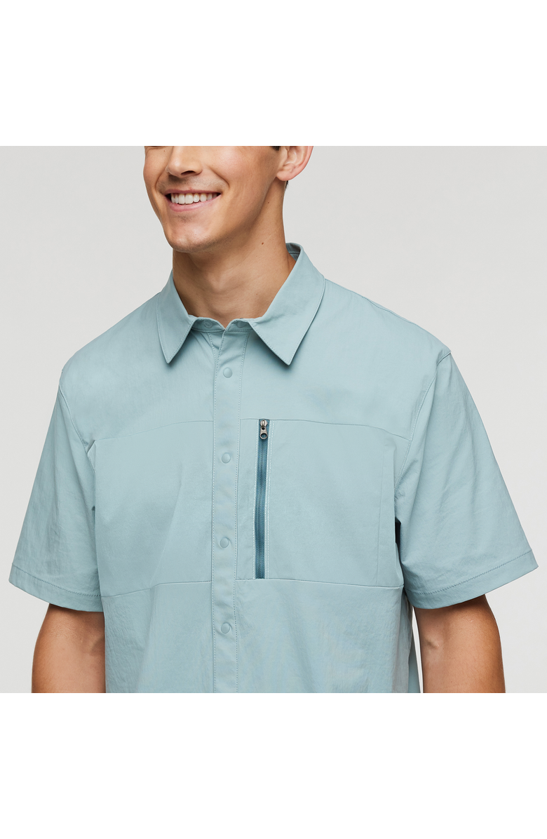 Cotopaxi Sumaco Short-Sleeve Shirt - Men's, Alternate, color, Faded Brick/Acorn
