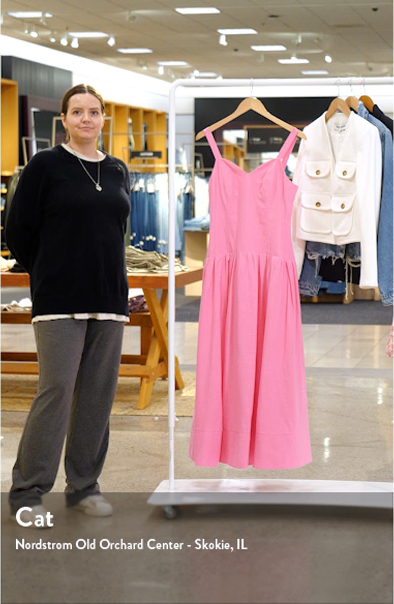 Corset Bodice Drop Waist Dress, sales video thumbnail