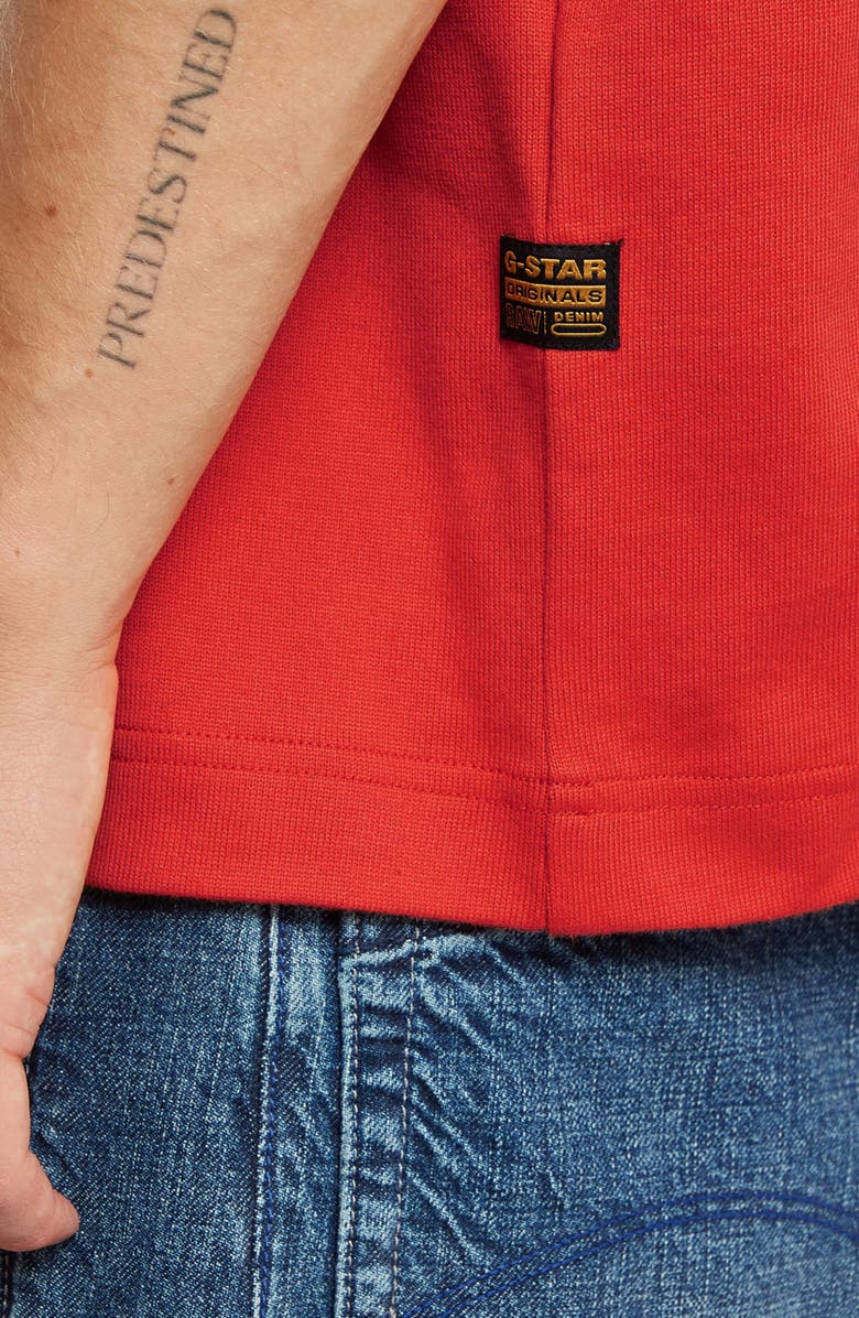 G-STAR Barcode Boxy Organic Cotton Graphic T-Shirt, Alternate, color, 