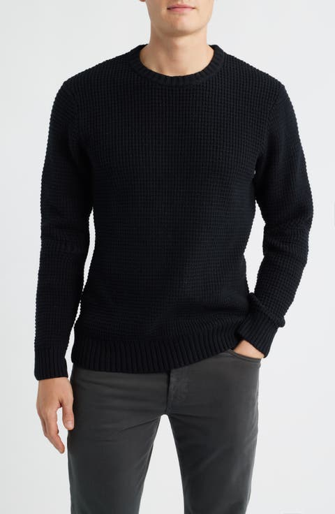 Laggan Waffle Stitch Crewneck Sweater