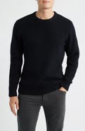 James Campbell Laggan Waffle Stitch Crewneck Sweater