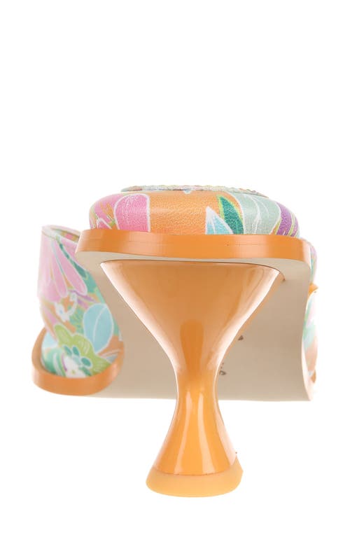 Circus Ny By Sam Edelman Circus By Sam Edelman Frances Sandal In Orange Cream/wasabi Multi