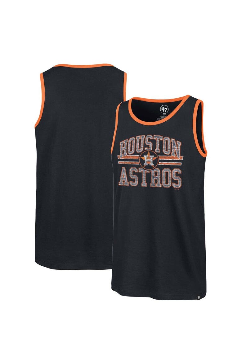 Men's '47 Navy Houston Astros Winger Franklin Tank Top, Main, color, Navy