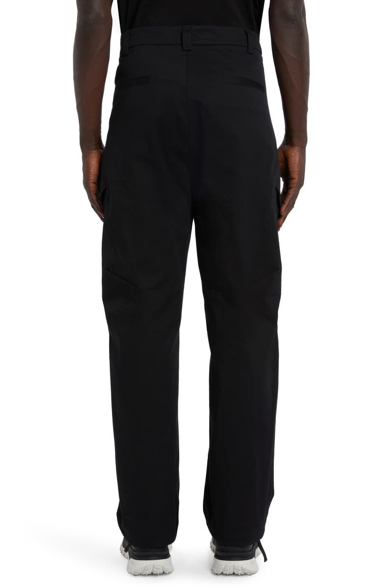 Moncler Cotton Stretch Gabardine Cargo Trousers, Alternate, color, 