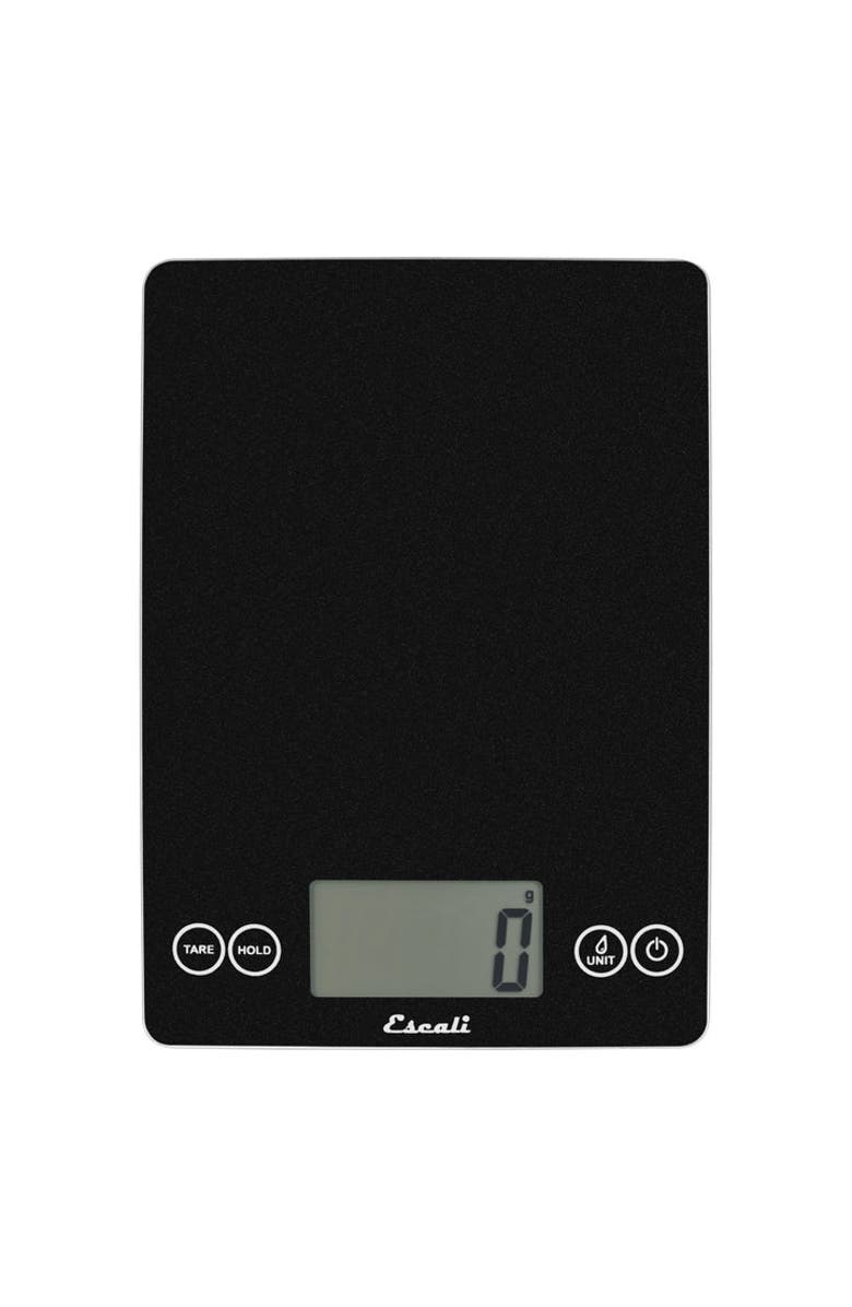 ESCALI Arti Glass Digital Scale, Main, color, Black Obsidian