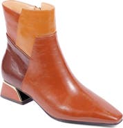 NINETY UNION Rudy Faux Leather Pointed Toe Bootie
