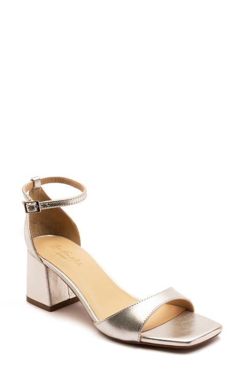 Knightsbridge Block Heel Sandal (Women)