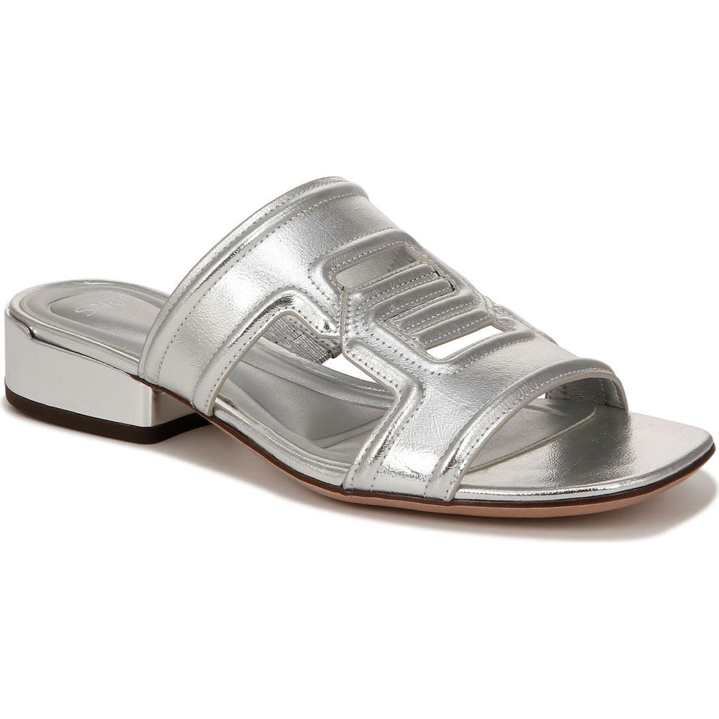 SARTO BY FRANCO SARTO SARTO BY FRANCO SARTO MARINA METALLIC SLIDE SANDAL
