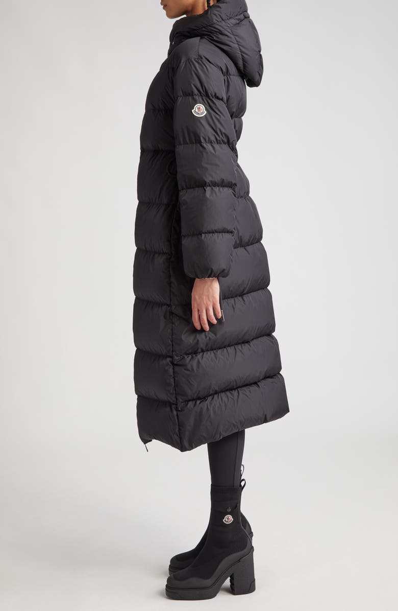 Moncler Bondree Water Repellent Hooded Down Coat, Alternate, color, 