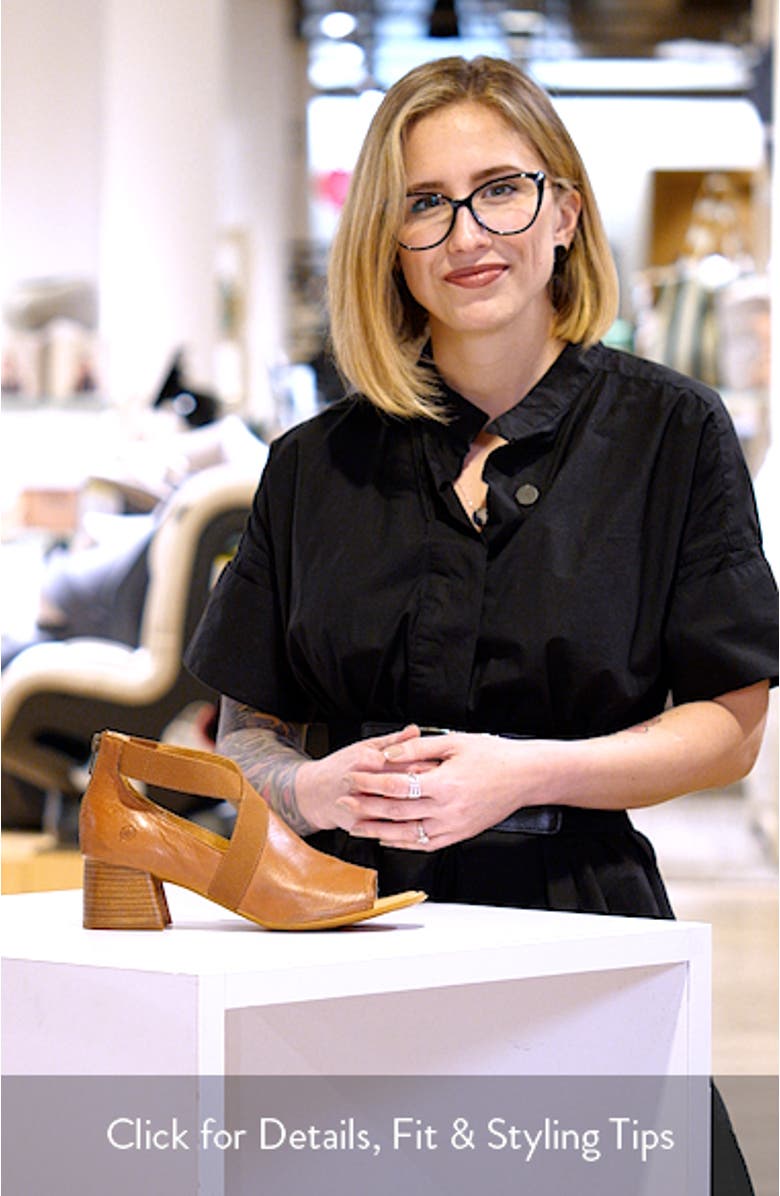 Searing Stacked Heel Sandal, sales video thumbnail