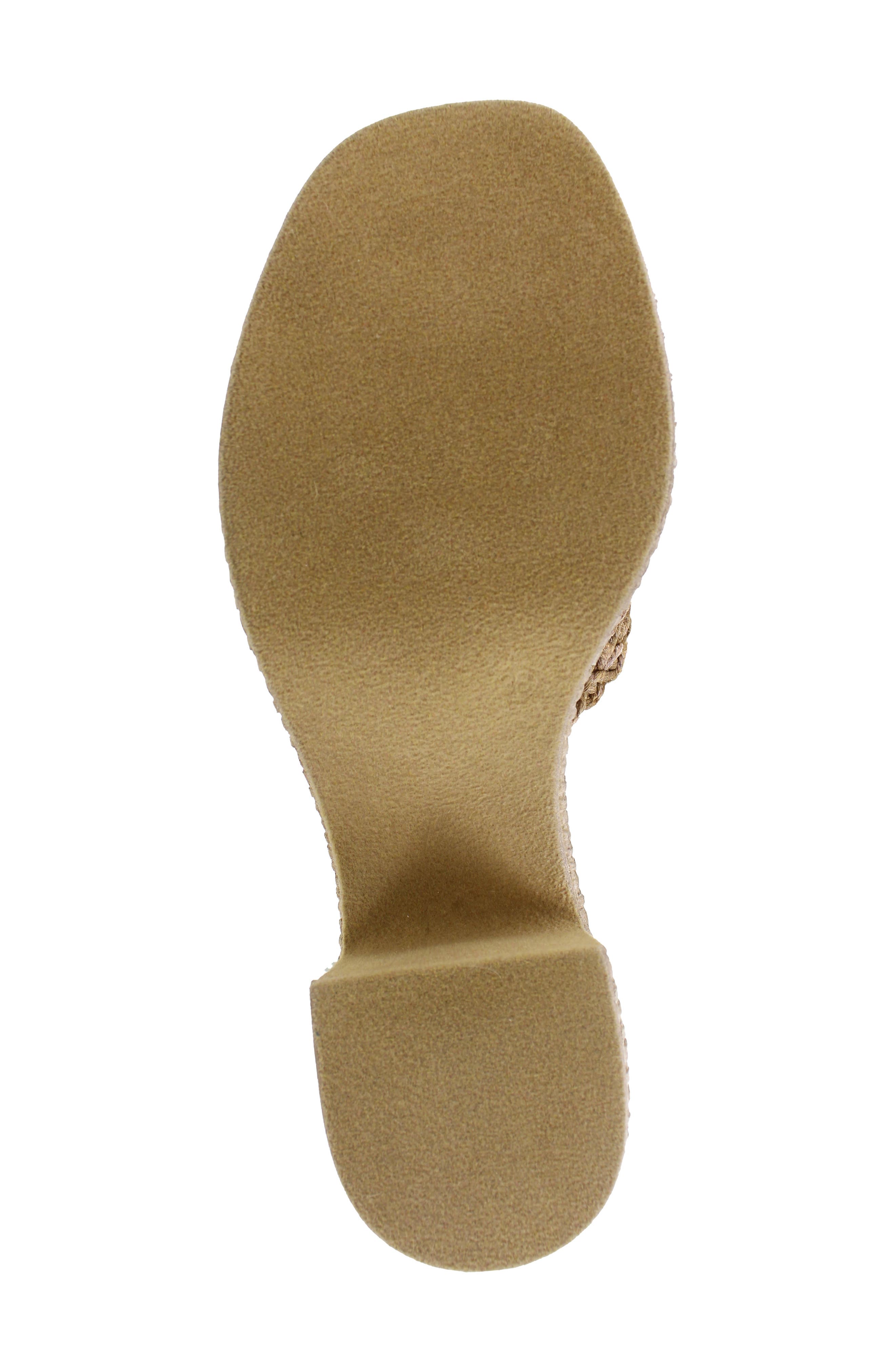 National Comfort Callela Platform Slide Sandal, Alternate, color, Brown Fabric