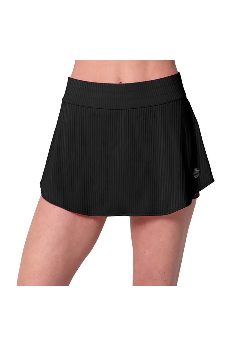 K-Swiss Motion 13.5 Inch Womens Tennis Skirt, Main, color, Black