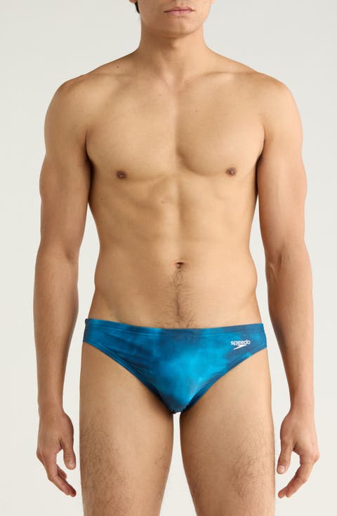 Print Swim Briefs