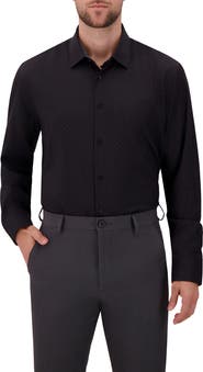 Report Collection Slim Fit 4-Way Stretch Button Up Shirt
