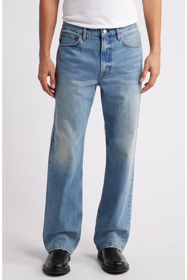 The Boxy Organic Cotton Jeans, Main, color, ABBEY