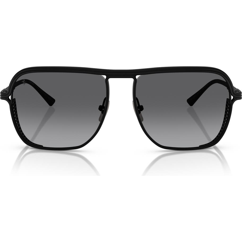 Scuderia Ferrari 59mm Square Sunglasses In Black