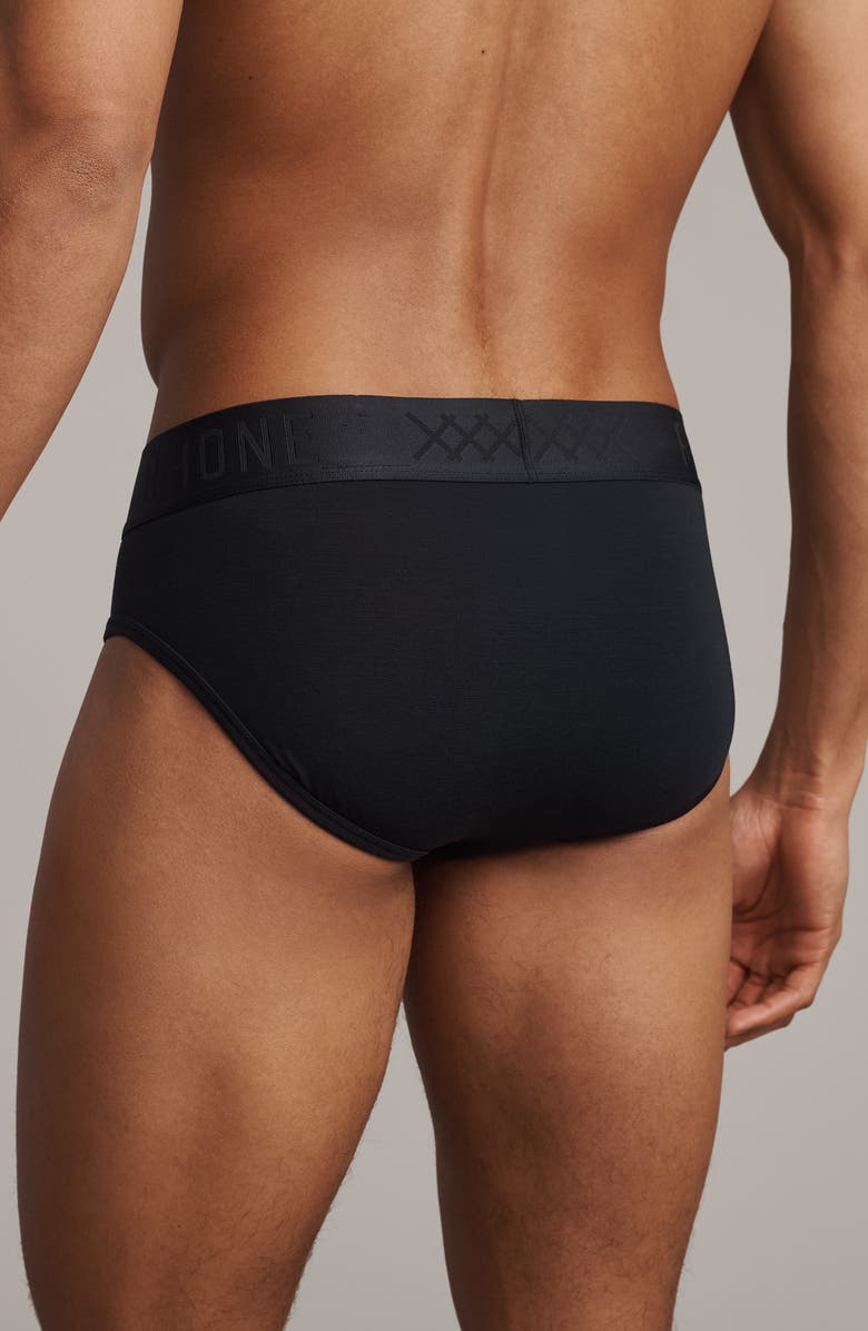 Rhone C.O.R. Briefs, Alternate, color, Pure Black