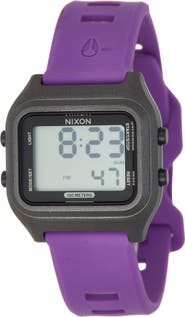Nixon Ripper Digital Silicone Strap Watch
