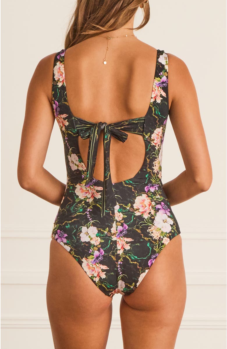 Aqua Blu Tempest Saige DD/E Cup One Piece, Alternate, color, Black