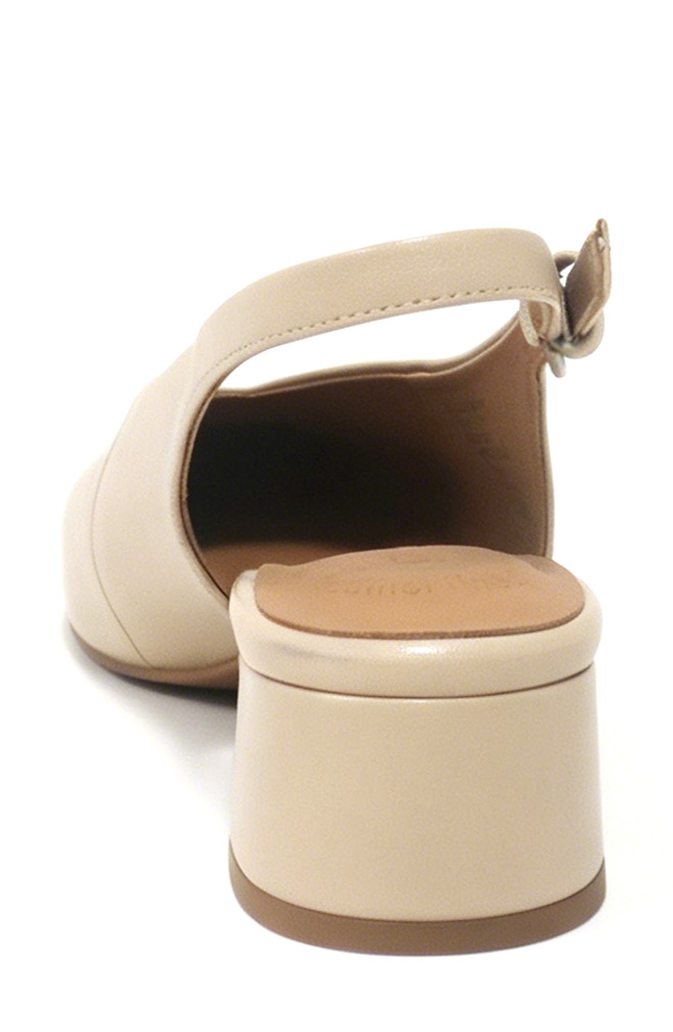 Ginette Slingback Pump, Alternate, color, SAND LEATHER