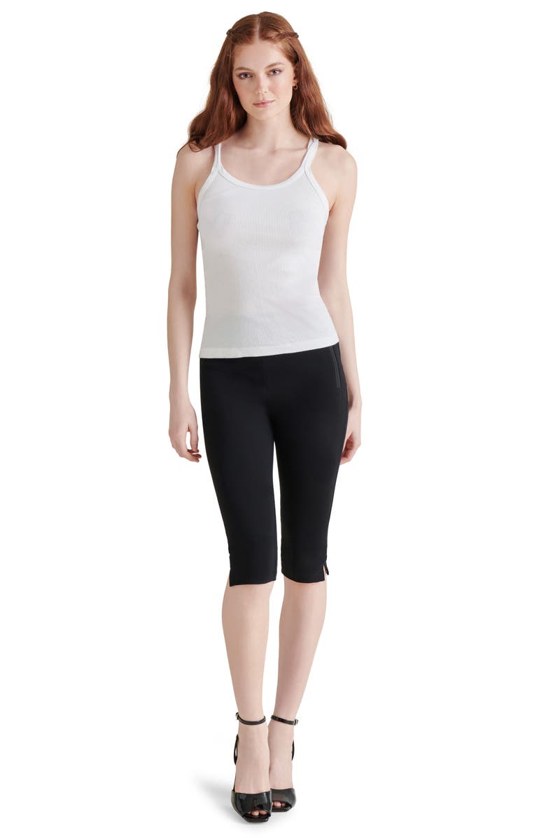 Steve Madden Dara Capri Leggings, Alternate, color, Black