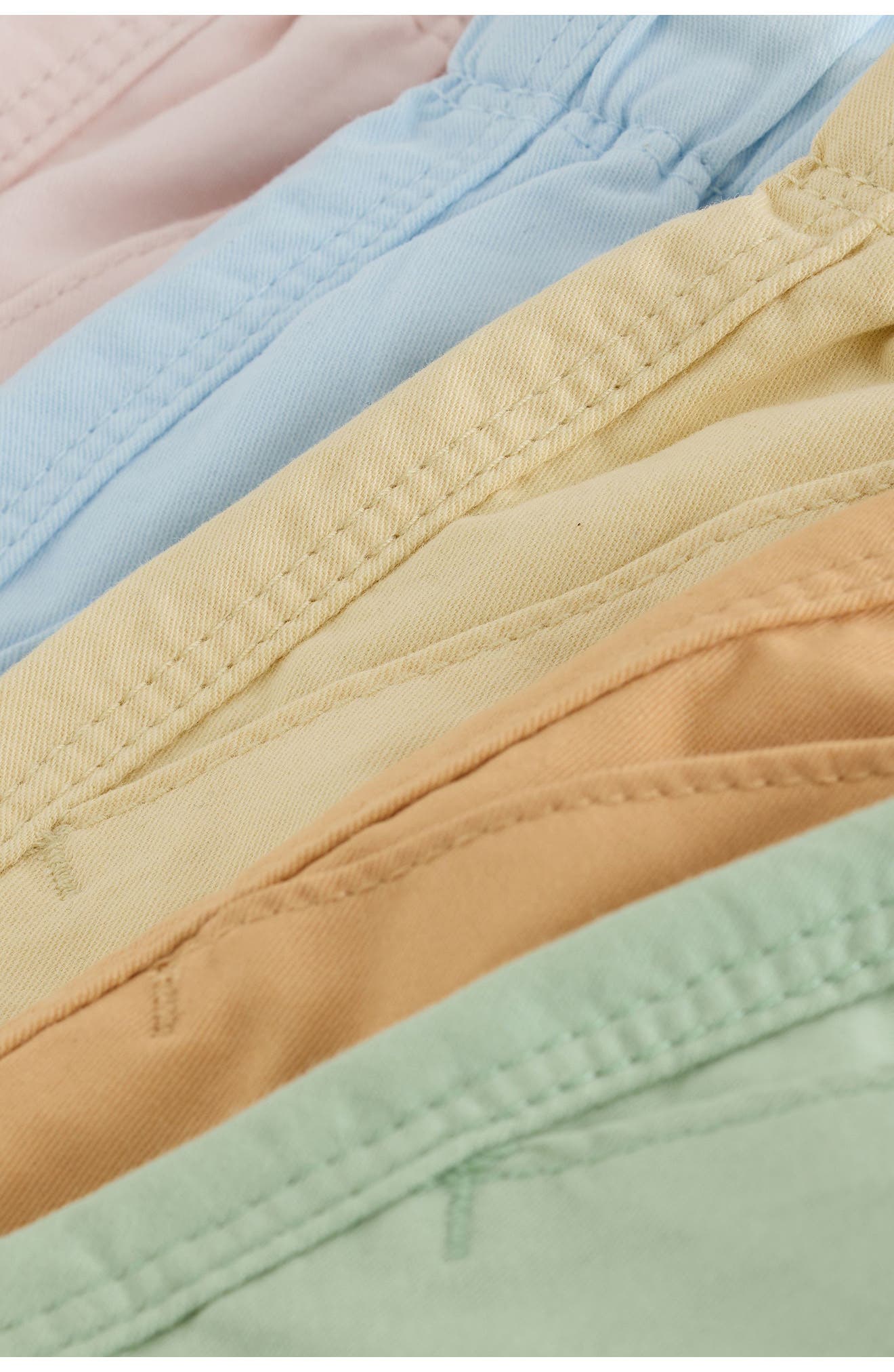 Детские NEXT Kids' Assorted 5-Pack Cotton Drawstring Shorts — фото 3