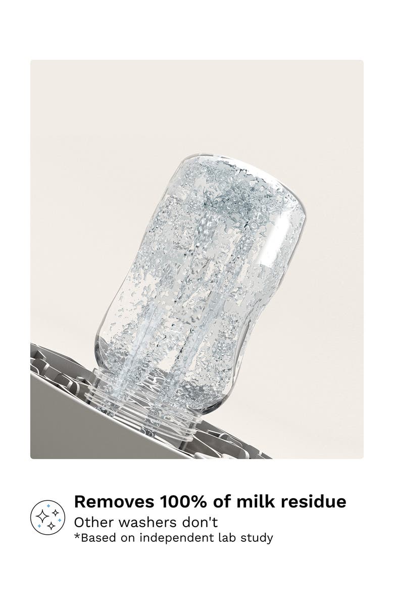 BABY BREZZA Bottle Washer Pro<sup>®</sup>, Alternate, color, White/ Black