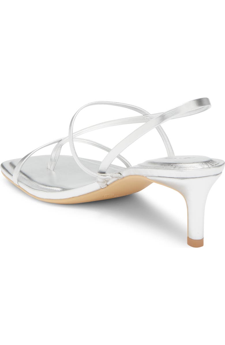 Abound Petra Kitten Heel Sandal, Alternate, color, Silver Metallic