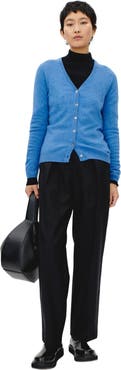 GOBI Mongolian Cashmere Essential Cashmere V-Neck Cardigan