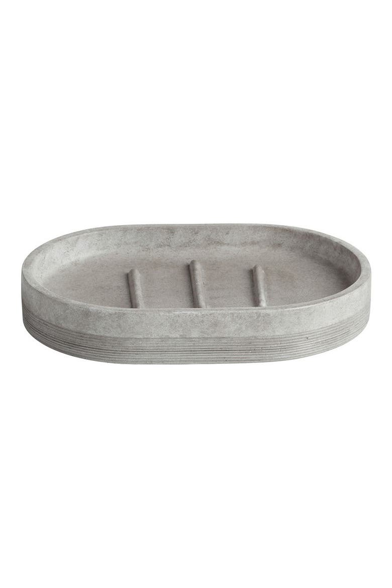 City Line Soap Dish, Main, color, GREY